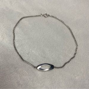 Vintage Avon silver Tone Tennis Bracelet or ankle